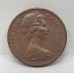 AUSTRALIA 1971 . ONE 1 CENT COIN . FEATHER-TAILED GLIDER